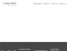 Tablet Screenshot of easydekor.com